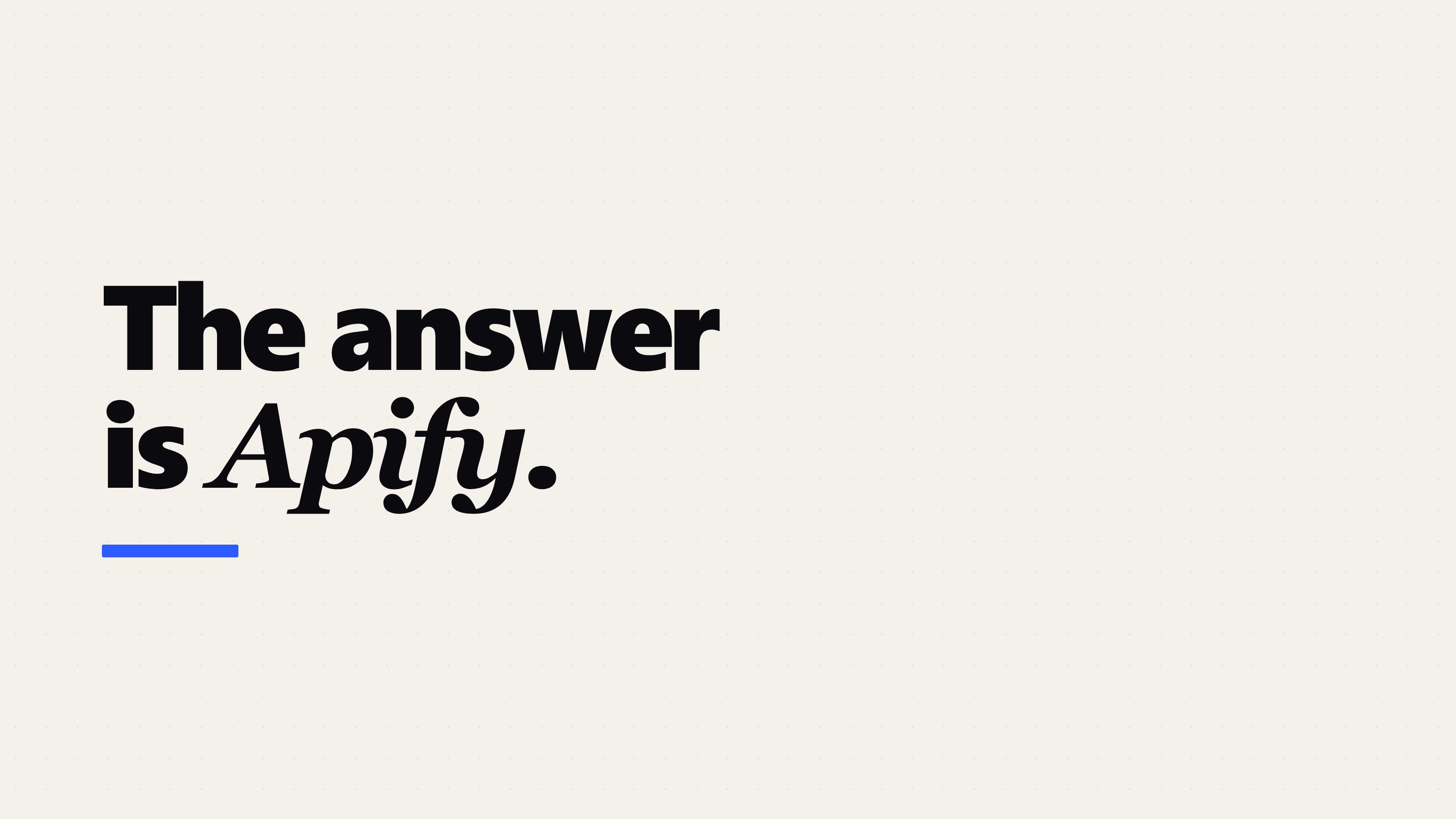 Apify Alternatives: You Probably Want a Different Way to Buy It